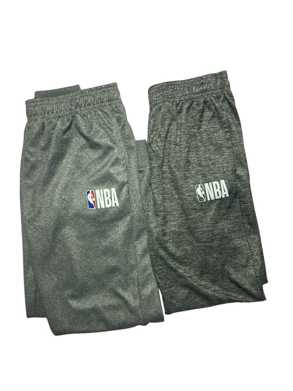 NBA Kids Gray Heather Athletic pants with Logo